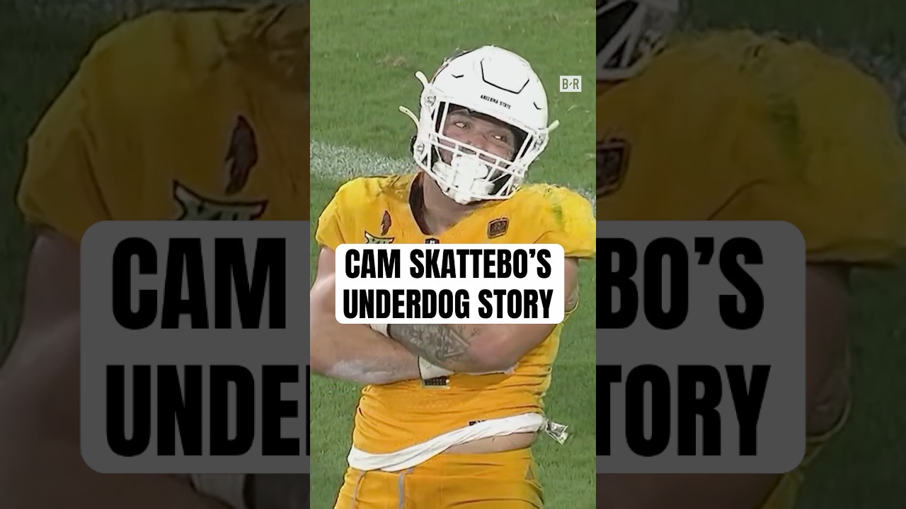 Cam Skattebo went from 0-Star Recruit to King of New York 😤
