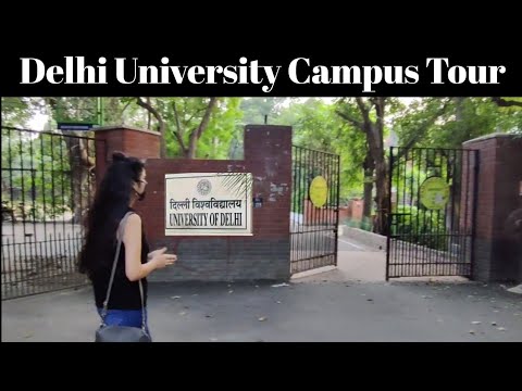 Delhi University Campus tour | North Campus vlog | DU admission | du ...