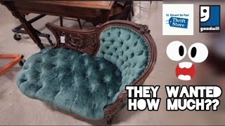 They Wanted How Much?? - Shop Along With Me - Goodwill & St. Vincent de Paul Thrift Stores