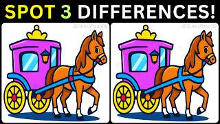 💡Three Differences Hidden, Can You Find?🌟【#477 Brain Game Challenge Spot 3 Differences】 screenshot 3
