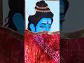 Mahadev Art Transformation 🔱🎨 | Incredible Final Reveal 😍🔥 #shorts