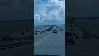 I-10 Twin Span Bridge  entering New Orleans #travel #vacation #neworleans #roadtrip #bridge