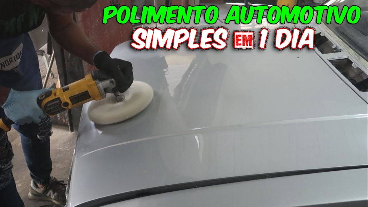 COMO fazer POLIMENTO PERFEITO com TÉCNICA SIMPLES e FÁCIL!