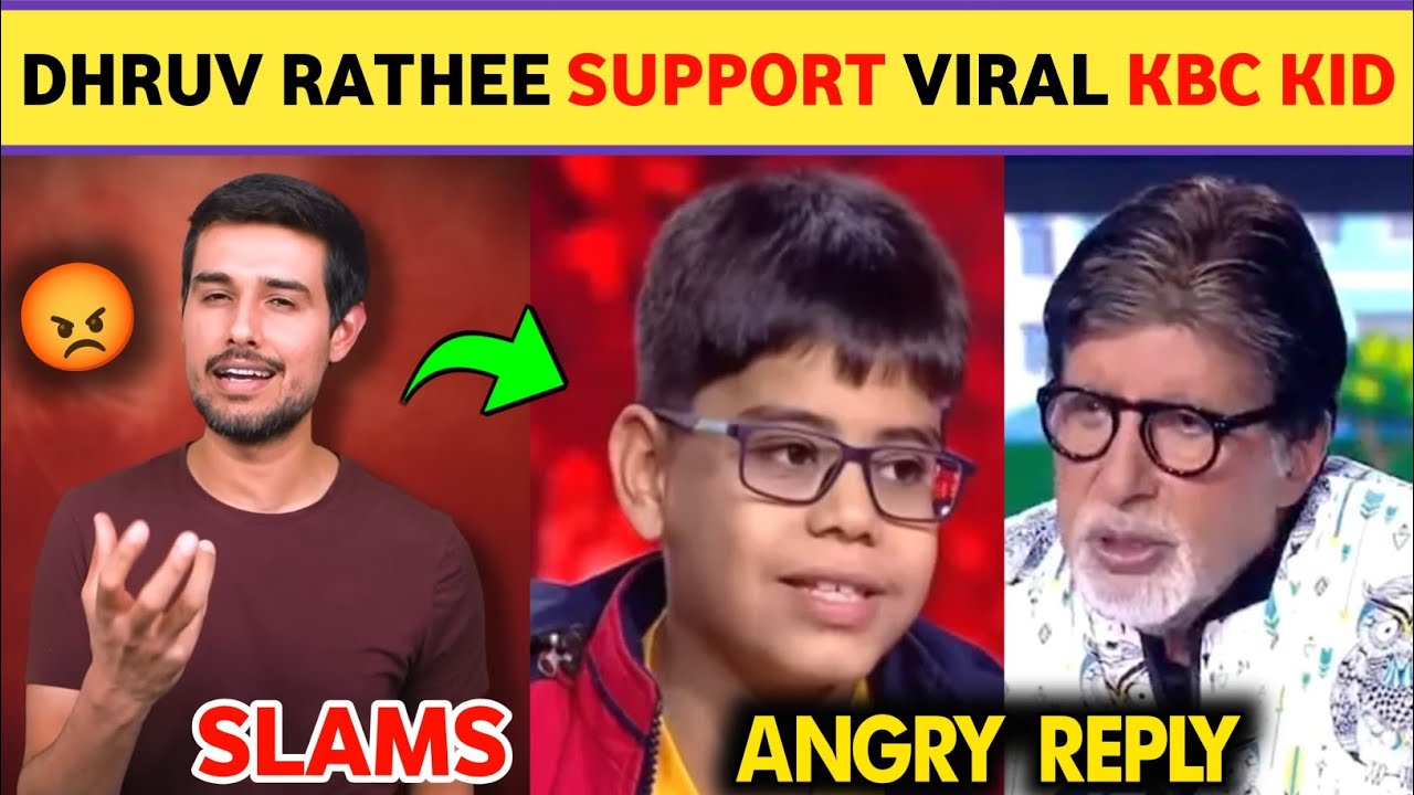Shocking! Dhruv Rathee Slams KBC & People Trolls the Viral KBC Kid 😡| Reality of KBC Kid 😱