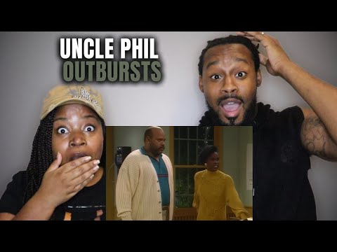 The Demouchets REACT to FRESH PRINCE OF BEL AIR FUNNY MOMENTS (Even More Uncle Phil Outbursts)