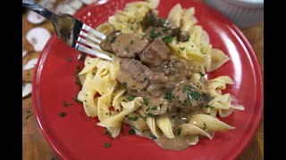 Instant Pot Beef Stroganoff