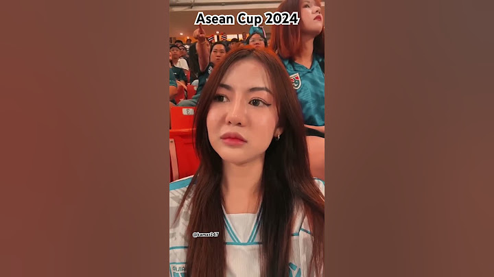 Cô gái Thái Lan🇹🇭 xúc động khi đội nhà thua ĐT Việt Nam #aseancup2024