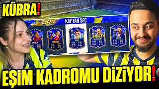 KÜBRA FİFA DA KADROMU BAŞTAN SONA DİZDİ! (ÇILDIRDIM) Fifa Draft Challenge #1