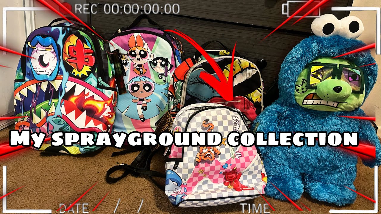MY SPRAYGROUND COLLECTION Day 6 YouTube
