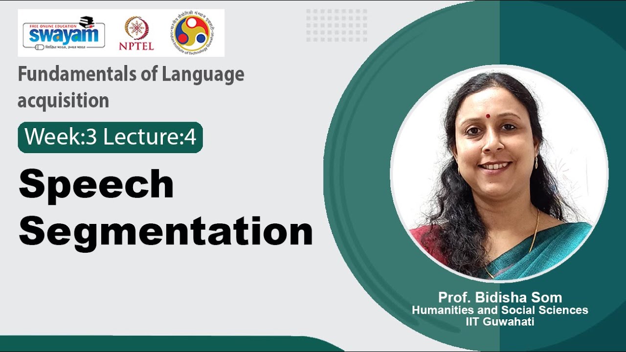 Lec 14: Speech segmentation