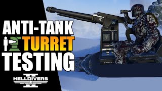 Anti-Tank Emplacement Testing - Helldivers 2