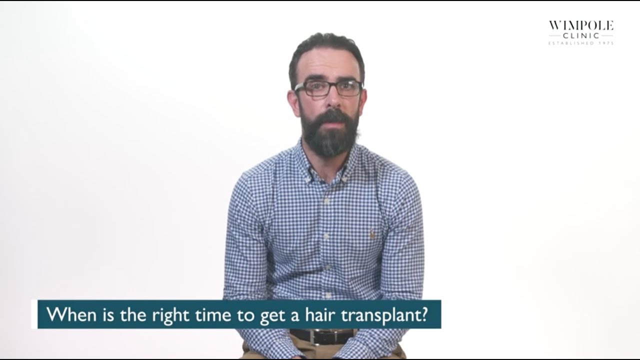 Choosing the right time to get a hair transplant