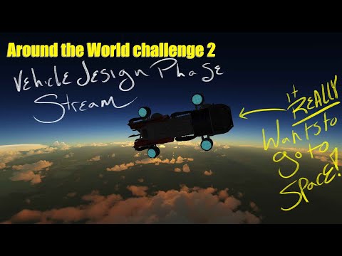 KSP Vehicle build #5 - Around the World Challenge 2