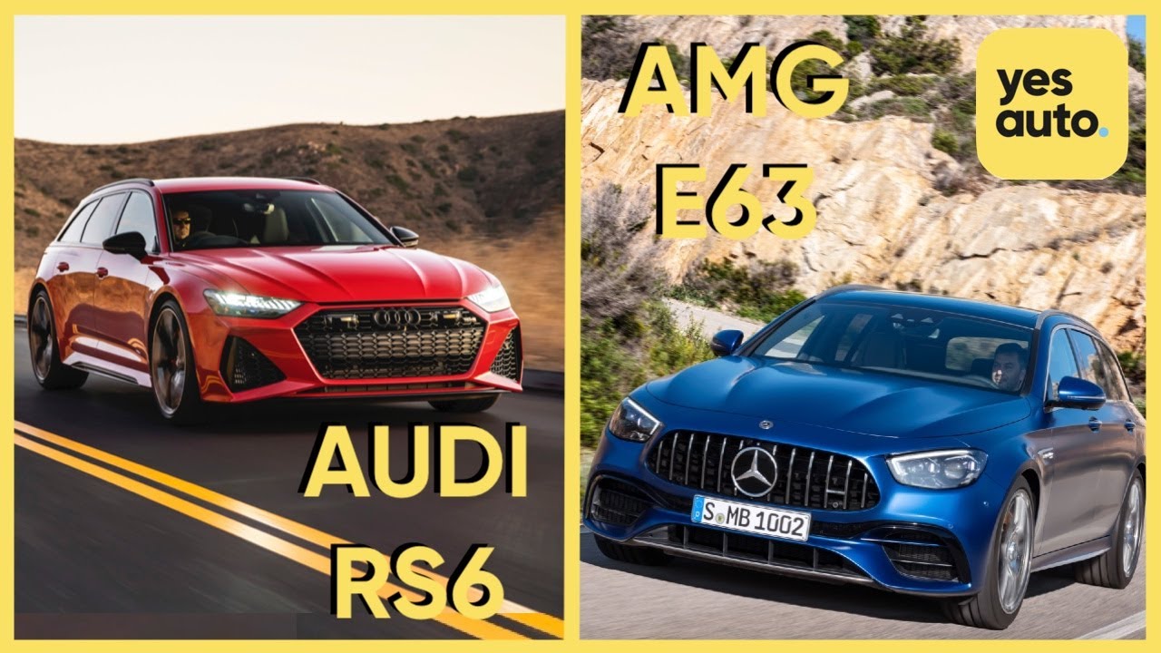 Audi RS6 Avant vs 2021 Mercedes-AMG E63 & E63 S - battle ...