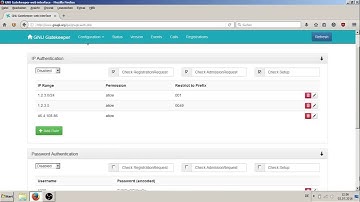 GNU Gatekeeper Web Interface