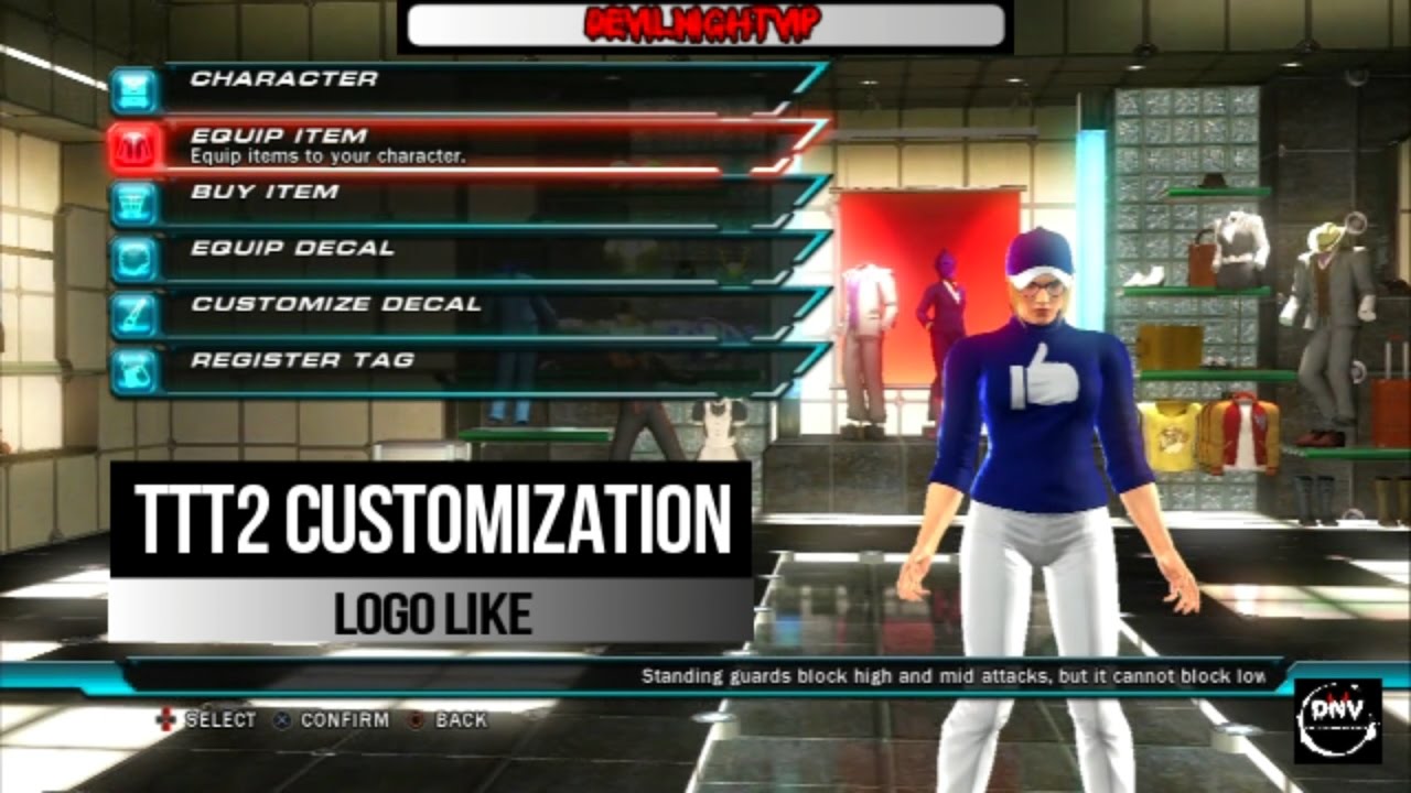 Ttt2 Customization TTT2 CUSTOMIZATION : LOGO LIKE (Nina) - YouTube