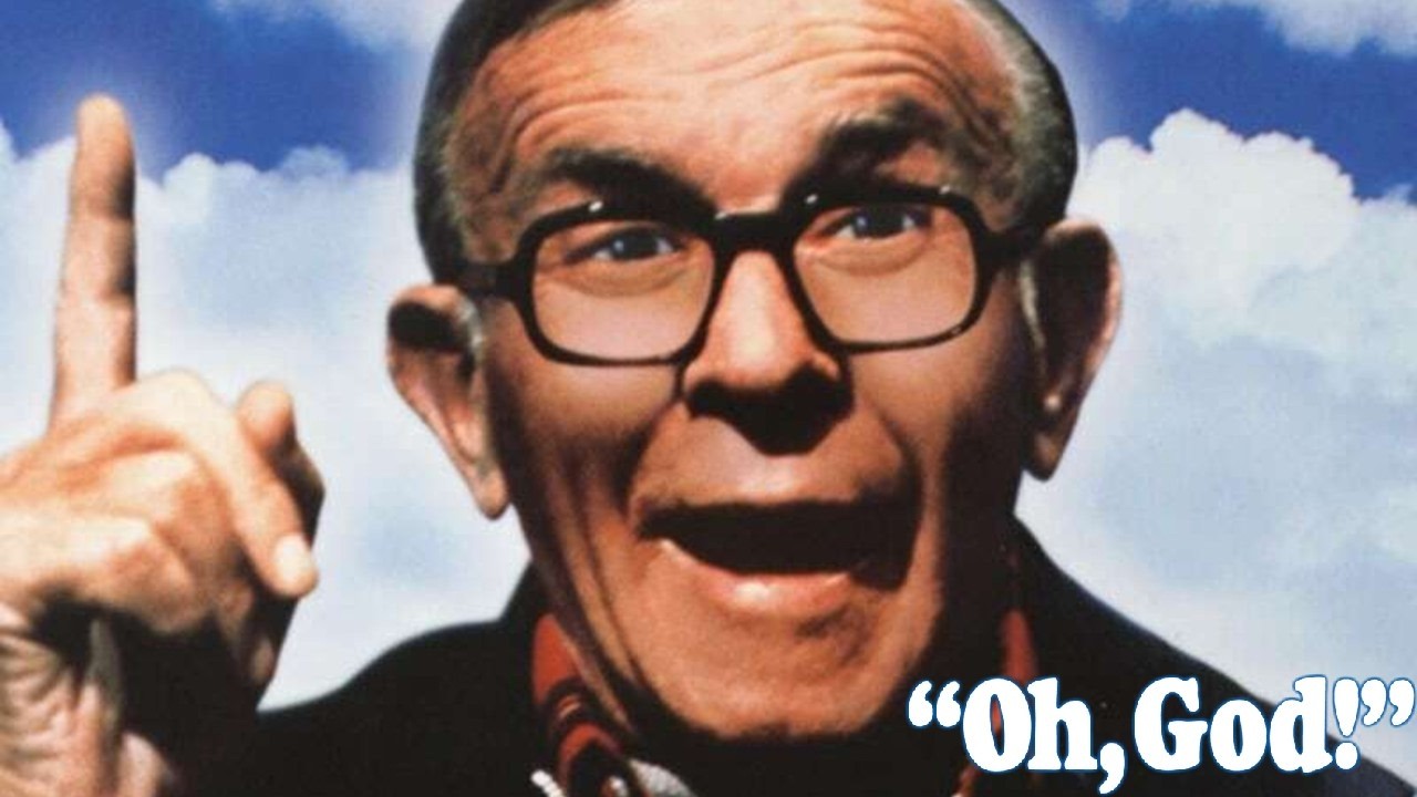 Oh, God! 1977 Film | George Burns, John Denver, Teri Garr, Donald Pleasence, Ralph Bellamy | Review
