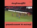 จากประตูสำรองสู่ฮีโร่...อุกฤษณ์ วงศ์มีมา โชว์เซฟพา ราชบุรี 10 คน คว้า 3 แต้มเหนือ ชลบุรี