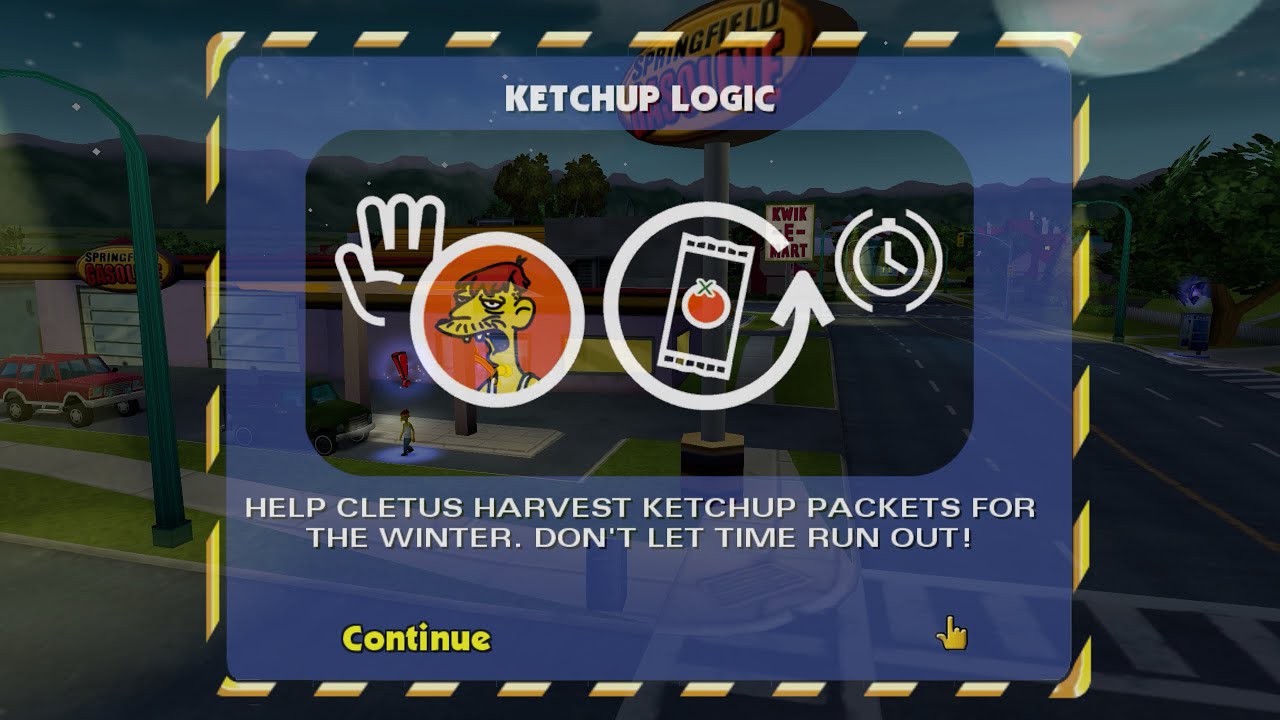 [4K] Ketchup Logic | Level 4 | Mission 3 | The Simpsons Hit & Run