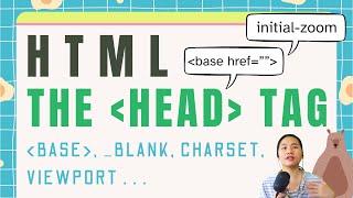 Tinateach HTML for beginners : The Head Tag