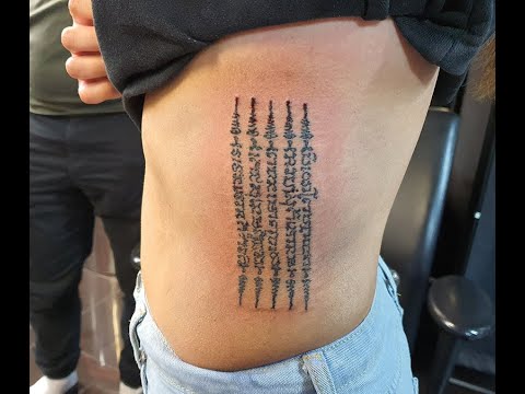 Aggregate more than 76 five lines sak yant tattoo super hot