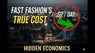 The Hidden Cost of Fast Fashion 👗💰 (How Cheap Clothes Became a Trillion-Dollar Trap)