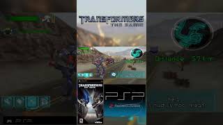 Didn’t Expect THIS From a PSP Transformers Game #transformers #sony #shorts #gaming