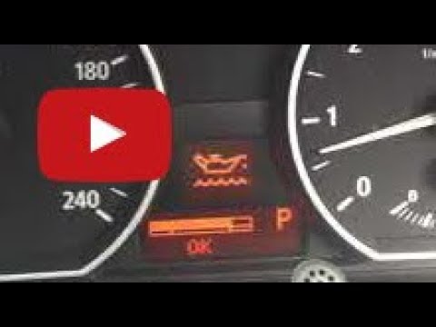 How to check the OIL level in BMW. No Dipstick 1 3 5 