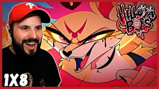 Beelzebub?!?! HELLUVA BOSS 1X8 REACTION - "Queen Bee"