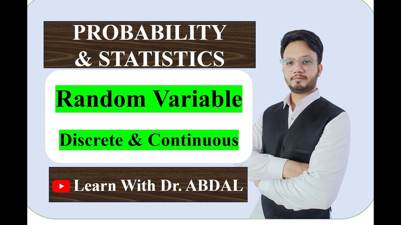 Random Variable | Discrete and Continuous | Probability and Statistics ...