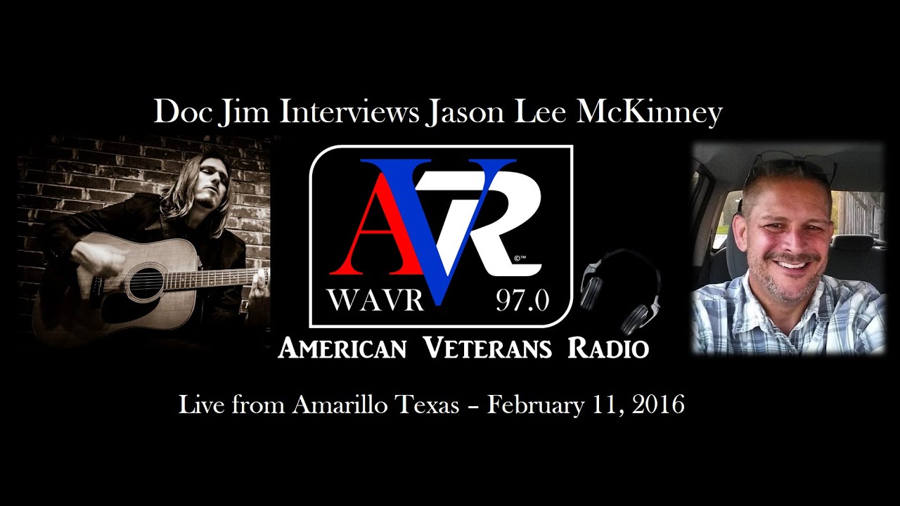 WAVR Interviews Jason Lee McKinney of the Jason Lee McKinney Band February 11, 2016