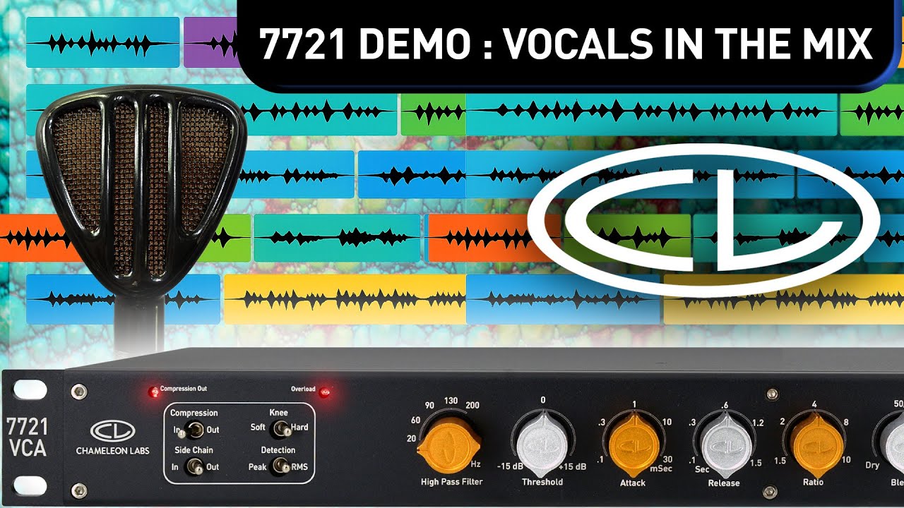 Chameleon Labs 7721 Stereo VCA Compressor | Sweetwater