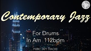 Miniatura del video "Contemporary Jazz Jam For【Drums】A Minor 6/8 112bpm No Drums BackingTrack"