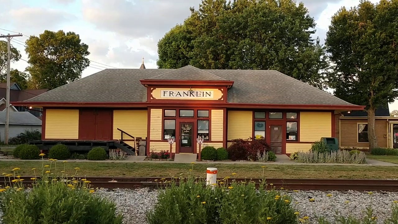 Franklin Train Station Franklin Indiana YouTube