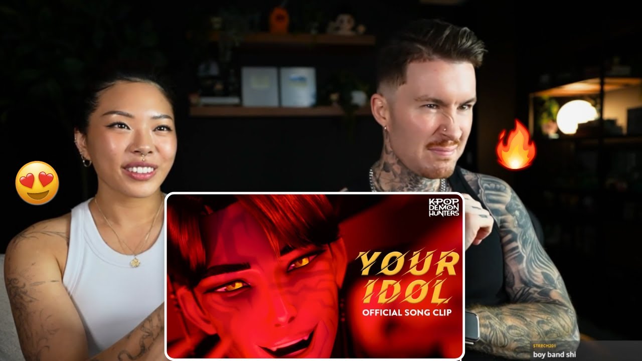 JINU CAN BE OUR IDOL!🔥"Your Idol" by Saja Boys REACTION from KPOP DEMON HUNTERS