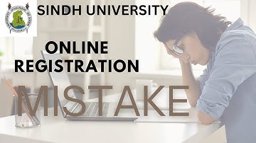 How to Correct Mistakes in Sindh University Admission Online Form Registration"