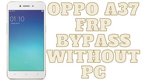 Oppo A37 Frp Bypass | Google Account Unlock Without Pc | Latest Method