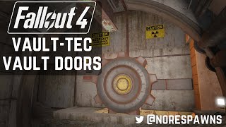 Fallout 4 Vault-Tec Workshop - Sealed Vault Exits & Doors