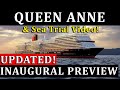 Updated queen anne preview sea trial  virtual tour extended