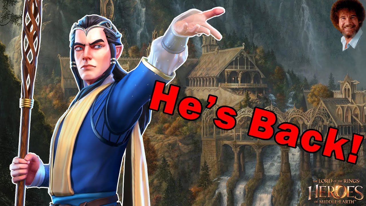 Can Lord Elrond be COUNTERED?! | LotR: Heroes of Middle-Earth