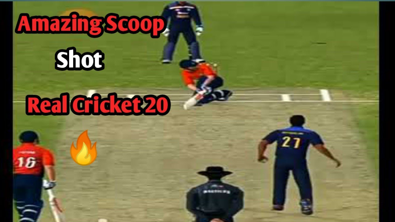 🔥AMAZING SCOOP SHOT BY JOE ROOT IN REAL CRICKET 20 