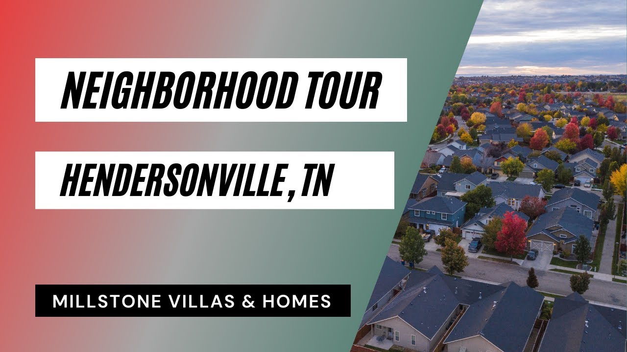 A Neighborhood Tour in Hendersonville, TN...Millstone! YouTube