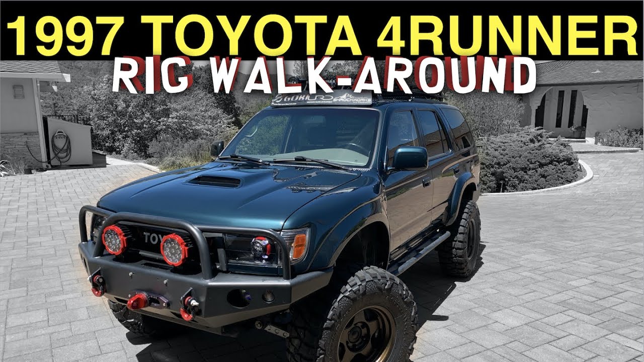 Прогулка по автомобилю Стево TRD Supercharged, Total Chaos Long Travel Rig (Toyota 4Runner 1997 г...