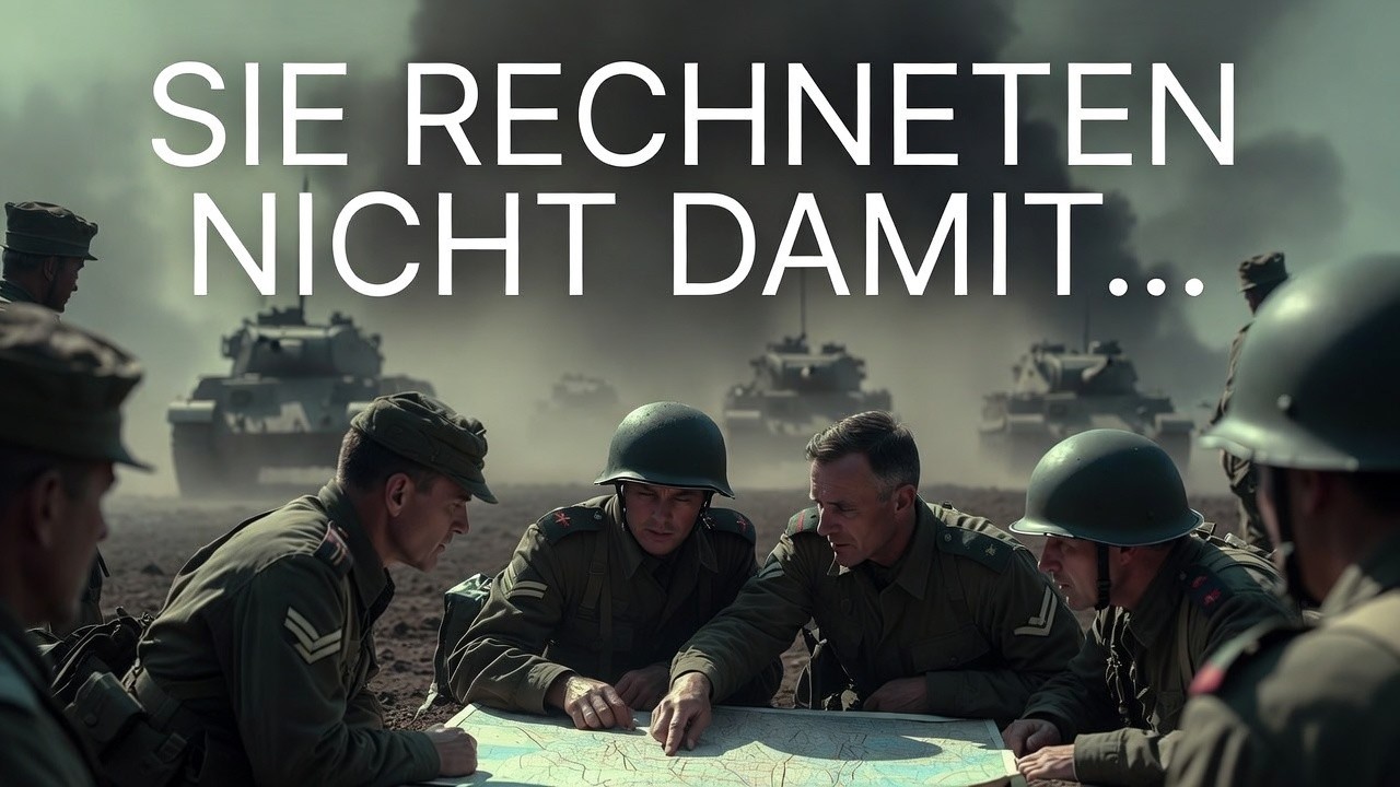 Britische Generäle Rechneten Nicht Damit — Deutsche Panzer Durchbrachen Die Front