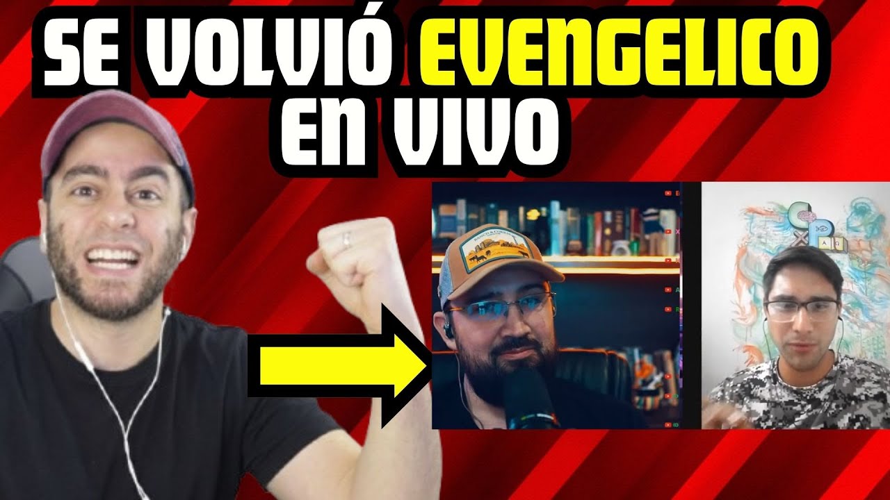 CATÓLICO se hace EVANGELICO en VIVO en canal de  Edgar Pacheco