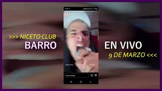 BARRO EN VIVO - 9 DE MARZO 2023
