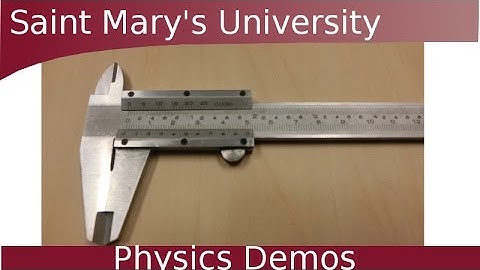 How to Use a Vernier Caliper