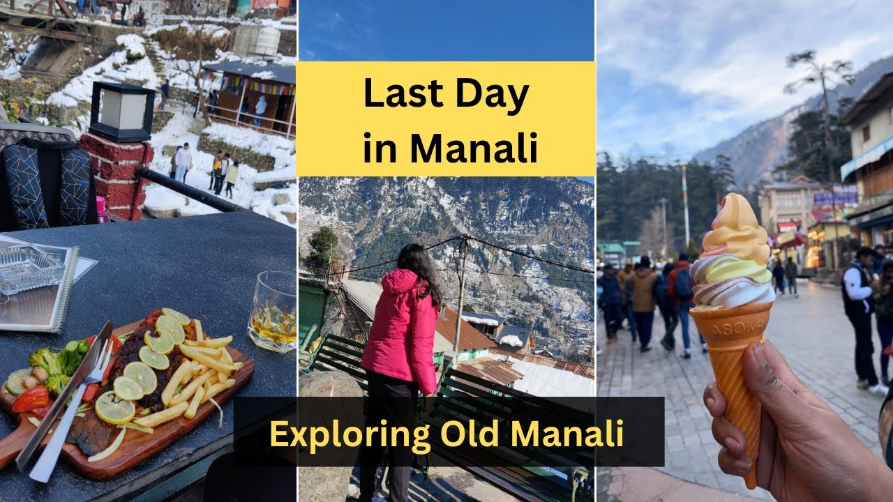 Trout Fish in a Riverside Cafe Old Manali tour Mall Road YouTube