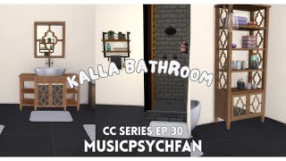 The Sims 4: CC Series - Episode 30: Kalla Bathroom