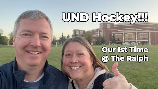 First Time at The Ralph Engelstad Arena | UND Fighting Hawks Hockey Experience!